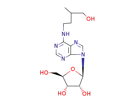 Molecular Structure of 22663-55-4 (DL-DIHYDROZEATIN RIBOSIDE)