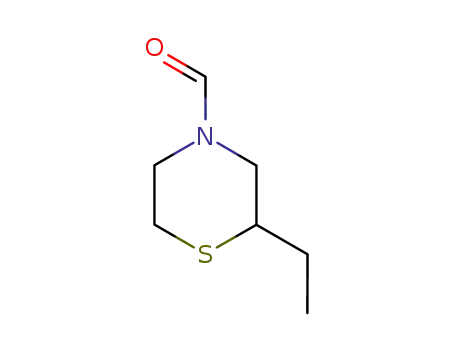 Molecular Structure of 30188-23-9 (4-Thiomorpholinecarboxaldehyde, 2-ethyl- (8CI,9CI))