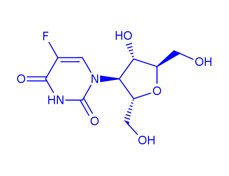 2,5-ANHYDRO-3-DEOXY-3-(5-FLUORO-3,4-DIHYDRO-2,4-DIOXO-1(2H)-PYRIMIDINYL)-D-MANNITOL