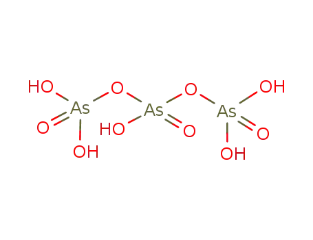 Molecular Structure of 22538-92-7 (Arsenicacid)