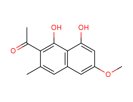 2-Acetyl-3-methyl-6-methoxynaphthalene-1,8-diol