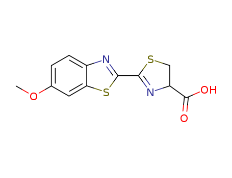 4,5-DIHYDRO-2-[6-METHOXY-2-BENZOTHIAZOLYL]-4-THIAZOLINECARBOXYLIC ACID SODIUM SALT