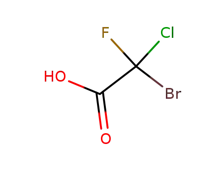 Molecular Structure of 354-03-0 (BROMOCHLOROFLUOROACETIC ACID)
