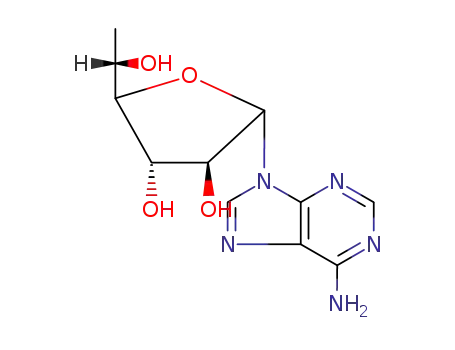 9-(6-Deoxy-alpha-L-mannofuranosyl)adenine