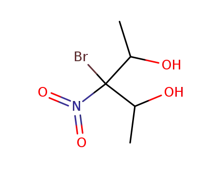 Molecular Structure of 69094-16-2 (3-BROMO-3-NITRO-2,4-PENTANEDIOL)
