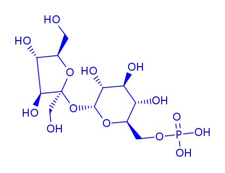 Molecular Structure of 22372-29-8 (sucrose-6-phosphate)