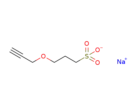 Molecular Structure of 30290-53-0 (Propargyl-3-sulfopropyl ether sodium salt)