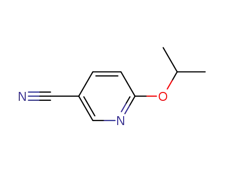 Molecular Structure of 195140-86-4 (6-ISOPROPOXYPYRIDINE-3-CARBONITRILE)