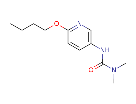 Urea,N'-(6-butoxy-3-pyridinyl)-N,N-dimethyl- cas  30180-75-7