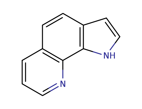 233-88-5,1H-Pyrrolo[3,2-h]quinoline,1,9-Diaza-1H-benz[e]indene