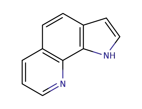 Molecular Structure of 233-88-5 (1H-Pyrrolo[3,2-h]quinoline)