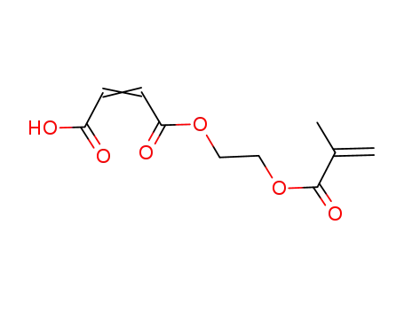 Molecular Structure of 51978-15-5 (MONO-2-(METHACRYLOYLOXY)ETHYL MALEATE)