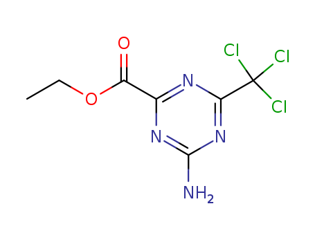 30362-19-7,ethyl 4-amino-6-(trichloromethyl)-1,3,5-triazine-2-carboxylate,s-Triazine-2-carboxylicacid, 4-amino-6-(trichloromethyl)-, ethyl ester (6CI,8CI)