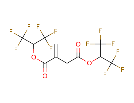 Bis(hexafluoroisopropyl)itaconate