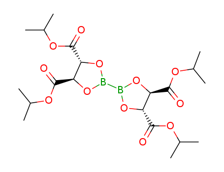 [2,2'-Bi-1,3,2-dioxaborolane]-4,4',5,5'-tetracarboxylicacid, 4,4',5,5'-tetrakis(1-methylethyl) ester, (4R,4'R,5R,5'R)-rel-