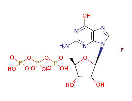 Guanosine5'-(tetrahydrogen triphosphate), dilithium salt (9CI)