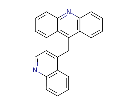 9-(quinolin-4-ylmethyl)acridine