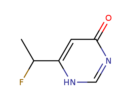 4(3H)-Pyrimidinone,6-(1-fluoroethyl)-