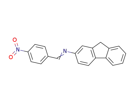 Molecular Structure of 23072-71-1 (N-[(E)-(4-nitrophenyl)methylidene]-9H-fluoren-2-amine)