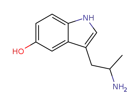 Molecular Structure of 304-52-9 (ALPHA-METHYL-5-HYDROXYTRYPTAMINE MALEATE)
