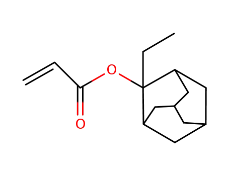 Molecular Structure of 303186-14-3 (2-Ethyl-2-adamantyl acrylate)