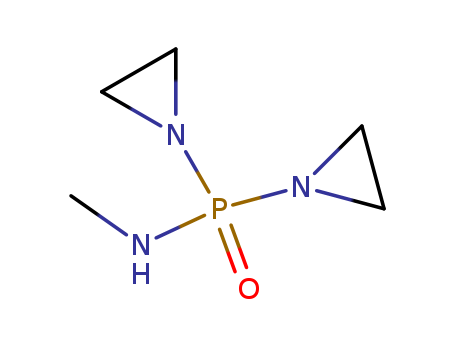 Phosphinic amide,P,P-bis(1-aziridinyl)-N-methyl-