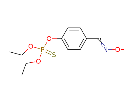 22941-94-2,4-[(diethoxyphosphinothioyloxyamino)methylidene]cyclohexa-2,5-dien-1-o ne,Benzaldehyde,p-hydroxy-, oxime, O-ester with O,O-diethyl phosphorothioate (8CI)