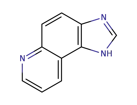 Molecular Structure of 233-55-6 (1H-Imidazo[4,5-f]quinoline(8CI,9CI))
