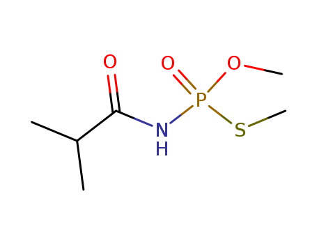 30560-28-2,O,S-Dimethyl (2-methyl-1-oxopropyl)phosphoramidothioate,Phosphoramidothioicacid, isobutyryl-, O,S-dimethyl ester (8CI)