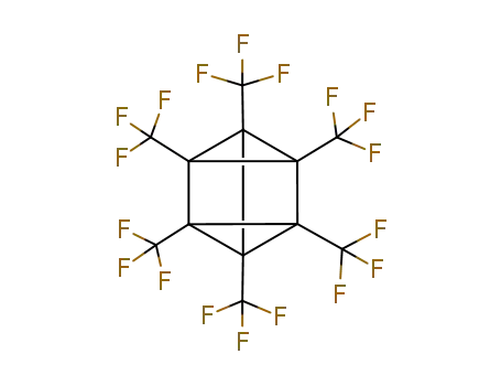Molecular Structure of 22736-20-5 (1,2,3,4,5,6-hexakis(trifluoromethyl)tetracyclo[2.2.0.0~2,6~.0~3,5~]hexane)