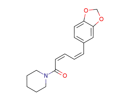 Piperidine, 1-(5-(1,3-benzodioxol-5-yl)-1-oxo-2,4-pentadienyl)-