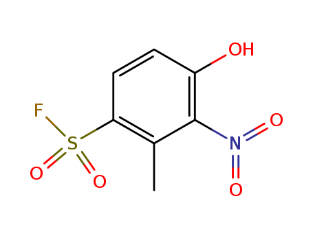 23379-32-0,4-hydroxy-2-methyl-3-nitrobenzenesulfonyl fluoride,o-Toluenesulfonylfluoride, 4-hydroxy-3-nitro- (8CI); NSC 202724