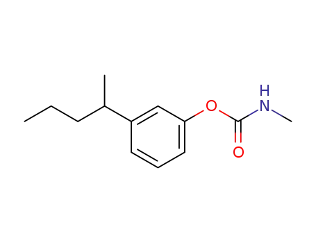 Molecular Structure of 2282-34-0 (3-sec-AMylphenyl N-MethylcarbaMate)