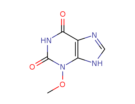 30345-91-6,3-methoxy-3,7-dihydro-1H-purine-2,6-dione,1H-Purine-2,6-dione,3,7-dihydro-3-methoxy- (9CI); Xanthine, 3-methoxy- (8CI); 3-Methoxyxanthine