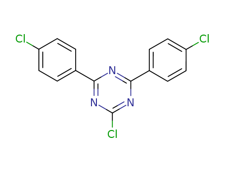 30894-94-1,2-chloro-4,6-bis(4-chlorophenyl)-1,3,5-triazine,s-Triazine,2-chloro-4,6-bis(p-chlorophenyl)- (8CI);2-Chloro-4,6-bis(4-chlorophenyl)-1,3,5-triazine