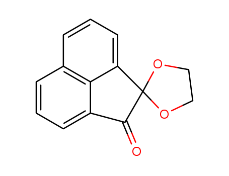 30339-97-0,Spiro[acenaphthylene-1(2H),2'-[1,3]dioxolan]-2-one,Spiro[acenaphthene-1,2'-[1,3]dioxolan]-2-one(8CI); 1,2-Acenaphthylenedione, cyclic mono(1,2-ethanediyl acetal)