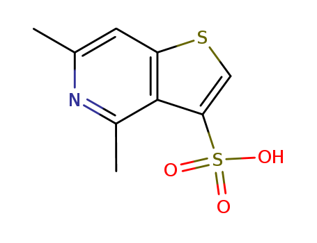 Thieno[3,2-c]pyridine-3-sulfonic acid, 4,6-dimethyl-