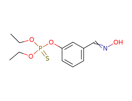 22941-87-3,O,O-diethyl O-{3-[(E)-(hydroxyimino)methyl]phenyl} phosphorothioate,Benzaldehyde,m-hydroxy-, oxime, O-ester with O,O-diethyl phosphorothioate (8CI)