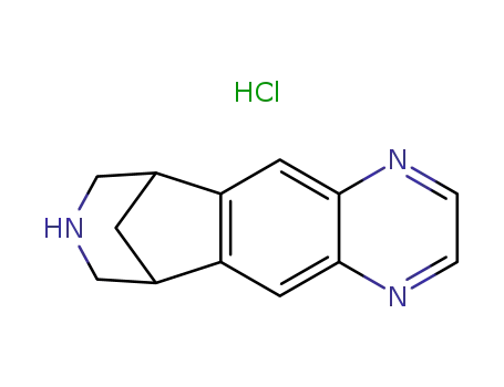 Molecular Structure of 230615-23-3 (6,10-Methano-6H-pyrazino[2,3-h][3]benzazepine, 6,7,8,9-tetrahydro-, monohydrochloride)