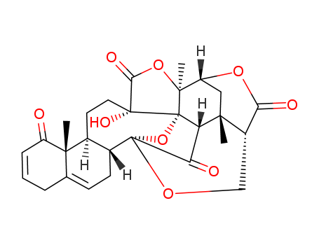 23133-56-4,physalin B,16,24-Cyclo-13,14-secoergosta-2,5-diene-18,26-dioicacid, 14,17:14,27-diepoxy-13,20,22-trihydroxy-1,15-dioxo-, g-lactone d-lactone, (14a,16b,22a,25S)-; 16a,24-Cyclo-13,14-secoergosta-2,5-diene-18,26-dioicacid, 14a,17:14,27-diepoxy-13,20,22-trihydroxy-1,15-dioxo-,g-lactone d-lactone, (20S,22R,24S,25S)-(8CI); Physalin B