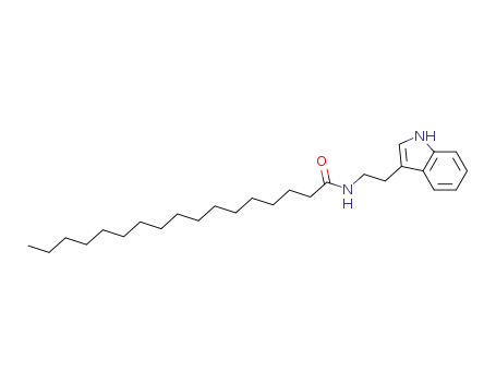 Molecular Structure of 232257-97-5 (HEPTADECANOIC ACID TRYPTAMIDE)