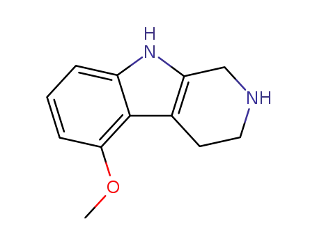 Molecular Structure of 30439-19-1 (5-methoxytryptoline)