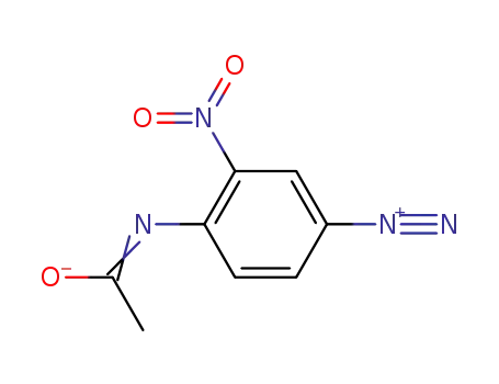 4-acetylamino-3-nitro-benzenediazonium-betaine