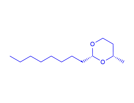 Molecular Structure of 3080-74-8 (4-methyl-2-octyl-1,3-dioxane)