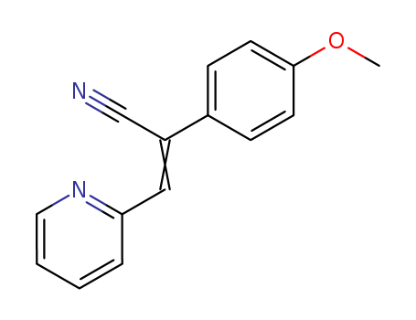 2-(4-methoxyphenyl)-3-pyridin-2-ylprop-2-enenitrile