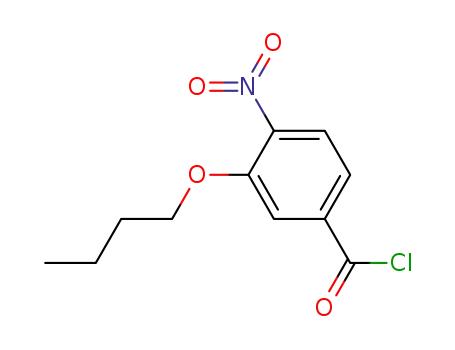 3-Butoxy-4-nitrobenzoyl chloride