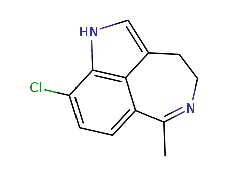 3,4-Dihydro-9-chloro-6-methyl-1H-azepino(5,4,3-cd)indole