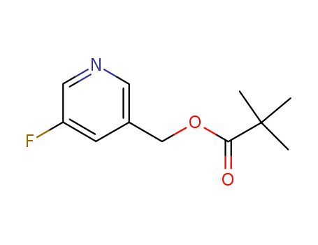 23723-44-6,(5-fluoropyridin-3-yl)methyl 2,2-dimethylpropanoate,Pivalicacid, (5-fluoro-3-pyridyl)methyl ester (8CI); 3-Pyridinemethanol, 5-fluoro-,pivalate (ester) (8CI); 5-Fluoro-3-pyridylmethyl pivalate