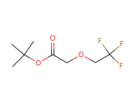 Molecular Structure of 252947-89-0 (tert-butyl 2-(2,2,2-trifluoroethoxy)acetate)