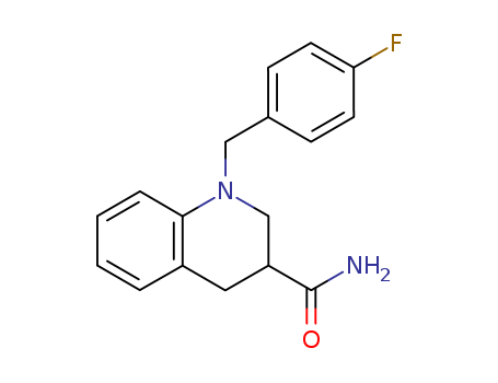 23969-93-9,1-(4-fluorobenzyl)-1,2,3,4-tetrahydroquinoline-3-carboxamide,3-Quinolinecarboxamide,1-(p-fluorobenzyl)-1,2,3,4-tetrahydro- (8CI); NSC 128828